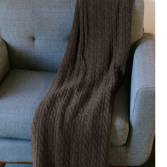 Cable Knit Blanket from NakedCashmere - Picture 3 of 8